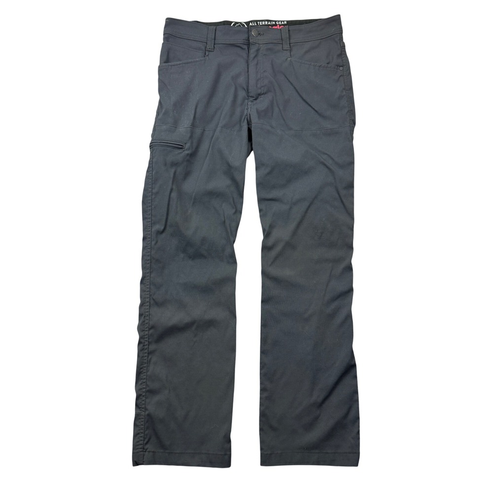 Wrangler ATG All Terrain Gear Mens 32x30 Black Straight Leg Utility Pants Cargo
